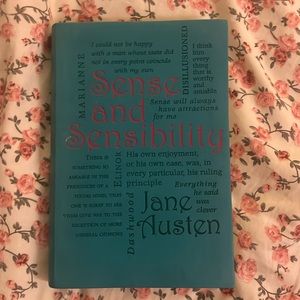 🌻 Sense & Sensibility by Jane Austen Book